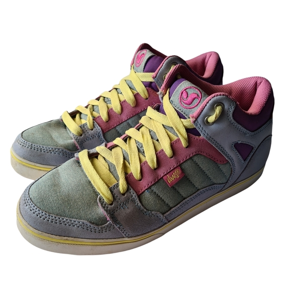 DVS Size US10 HAYES MID SP Womens Colourful Streetwear Fashion Sneakers - Picture 12 of 16